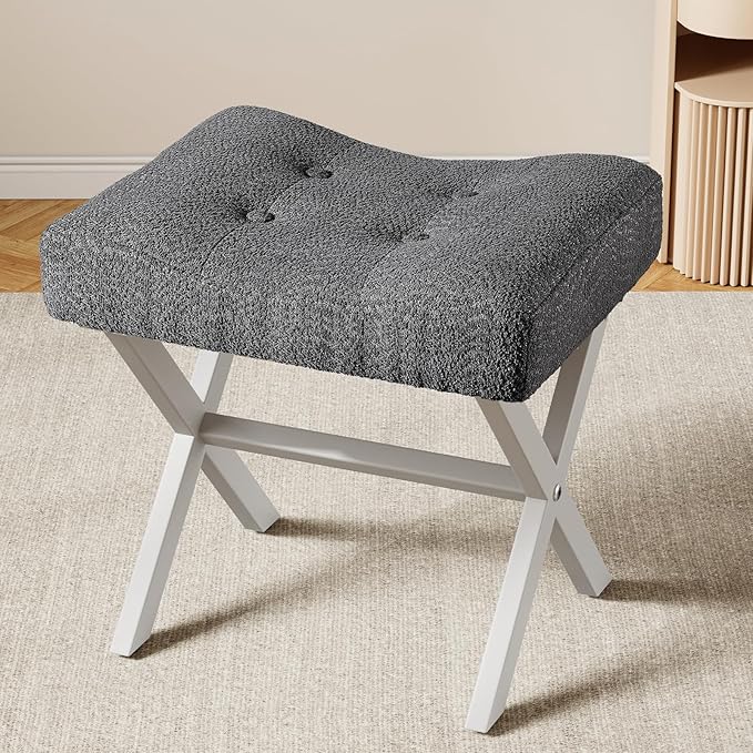 18-Inch Large Vanity Stool Chair, Vanity Bench - Image 2