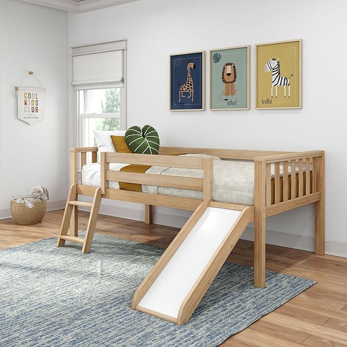 Max & Lily Twin Ultra Low Loft Bed by MaxLily