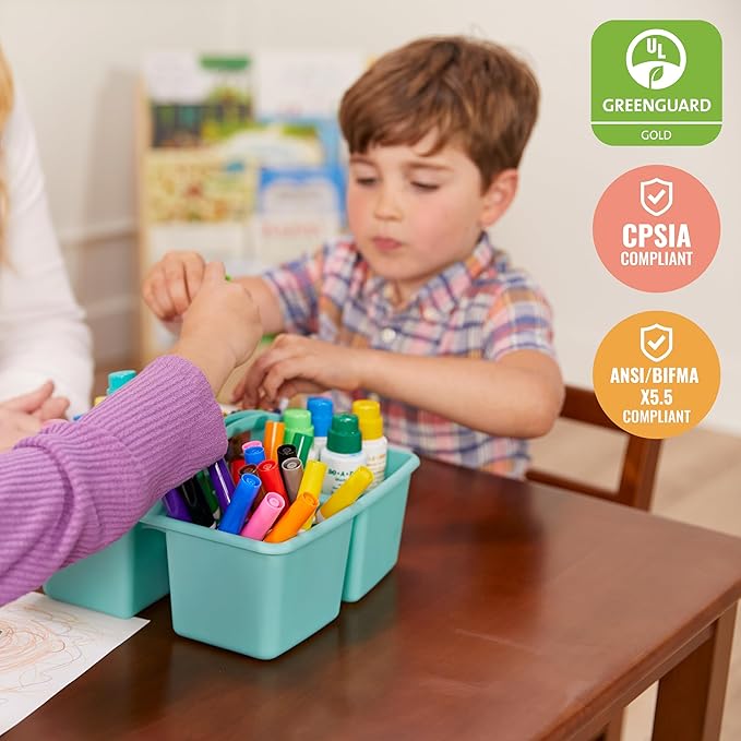 ECR4Kids 30in Square Hardwood Table - Image 4