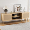 TV Stand for TVs up to 65'', Entertainment Center by ZttRiee