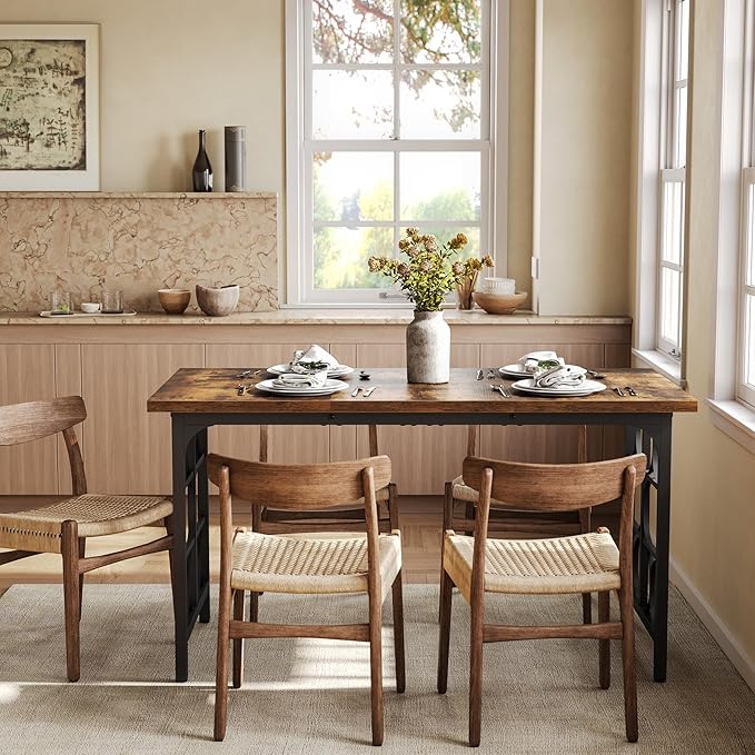 LITTLE TREE Farmhouse Dining Table - Image 7