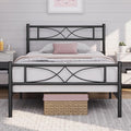 Yaheetech Twin Size Bed Frame Metal Platform Bed by Yaheetech