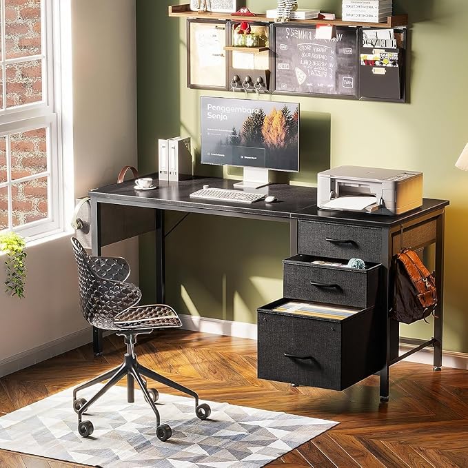 Casaottima 48" Small Computer Home Office Desk - Image 2