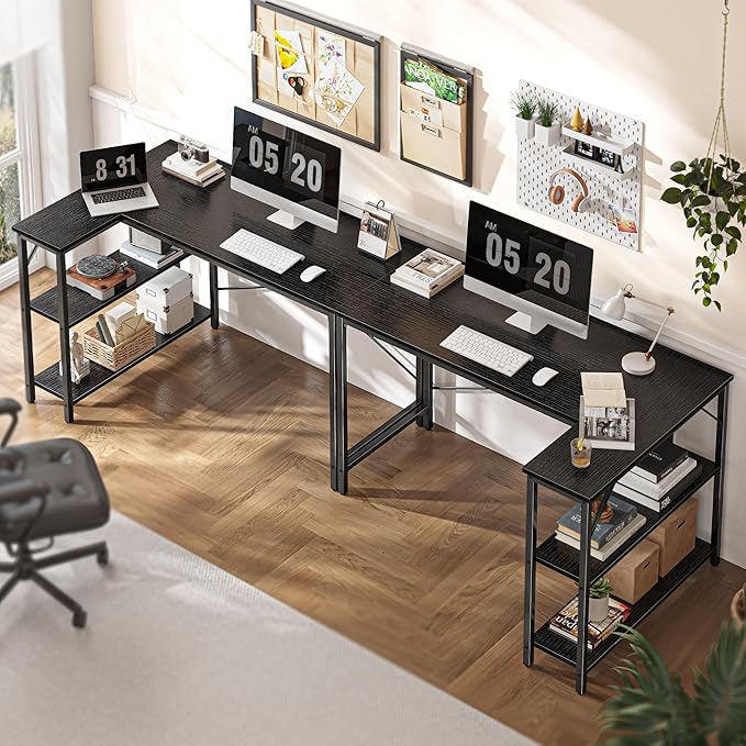 Huuger L Shaped Desk, 47 Inches Computer Desk - Image 5