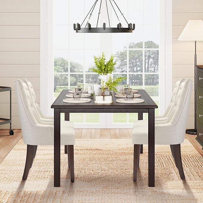 COLAMY 7-Piece Dining Table Set - Image 3