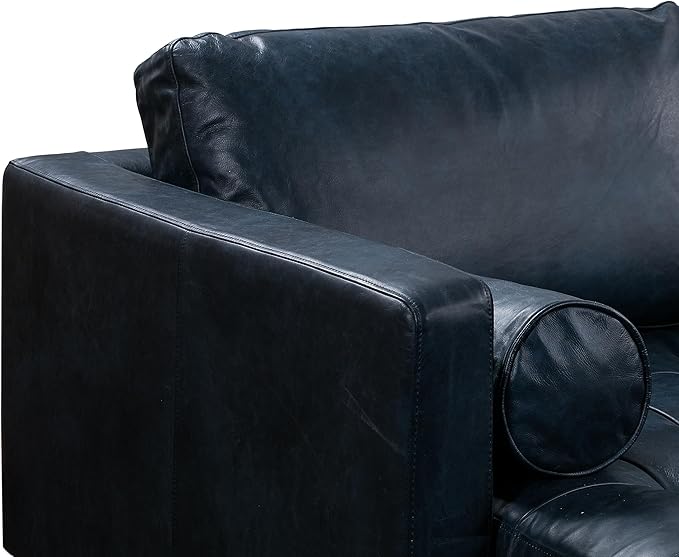 POLY & BARK Napa Furniture, 104.5 inches, Midnight Blue - Image 9