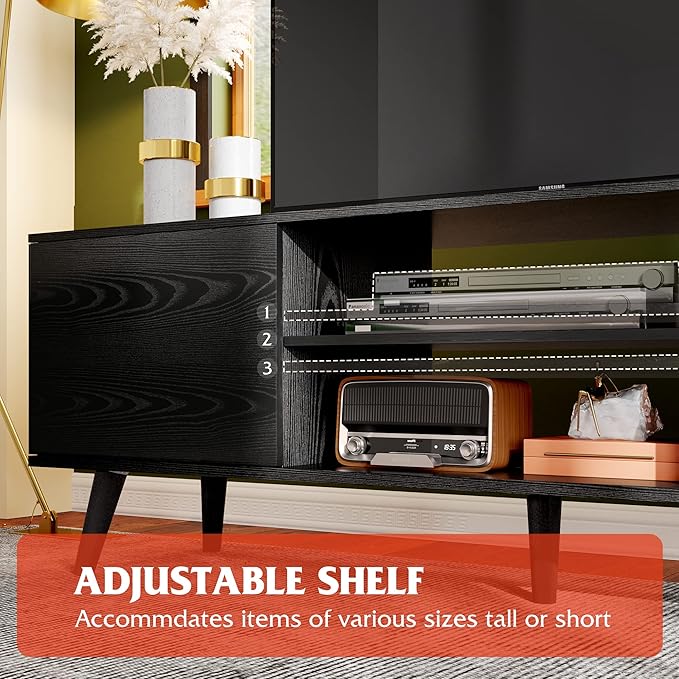 WLIVE TV Stand for 55 60 inch TV, Entertainment Center - Image 7