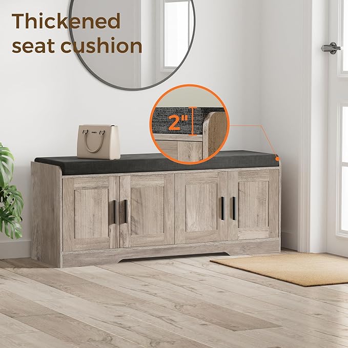 2-Tier Storage Bench, Shoe Bench - Image 4