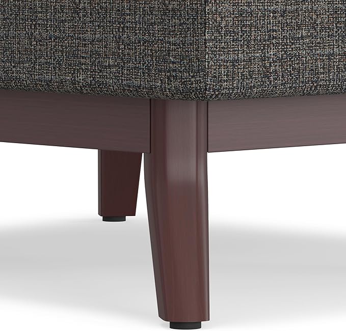 SIMPLIHOME Owen 34 inch Wide Mid Century Modern Rectangle Coffee Table Storage - Image 9
