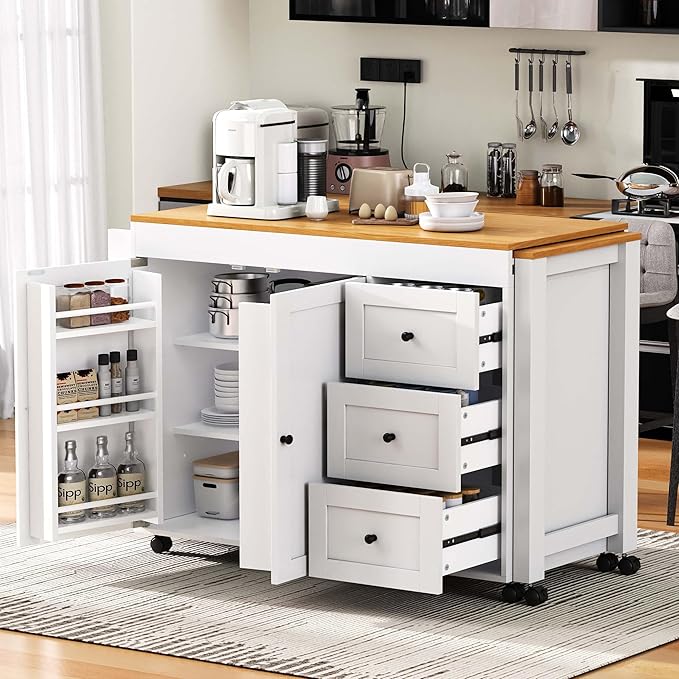 Ball & Cast 74.8" Kitchen Island - Image 4