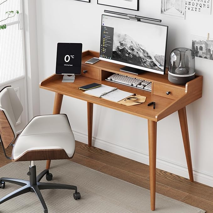 Mid Century Modern Desk, Vanity Desk by Ucerna