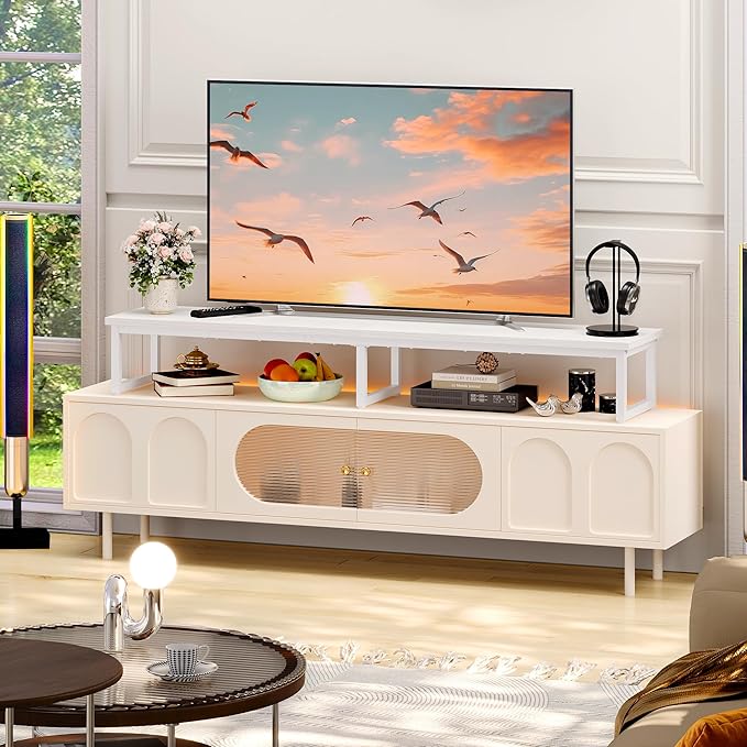 Clikuutory 59" Large TV Riser for 32-75 inch TVs, Tabletop Stand - Image 2