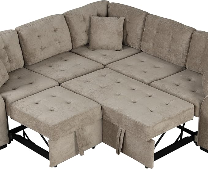 82" Convertible Sleeper Sofa - Image 18