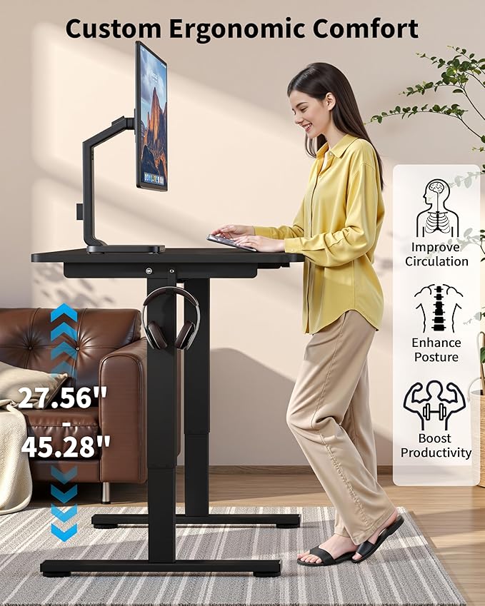 Okin Small Electric Standing Desk - Image 5