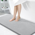 OLANLY Thick Memory Foam Bath Mat Rug 47x24, Extra Soft Absorbent Bathroom Rug by OLANLY