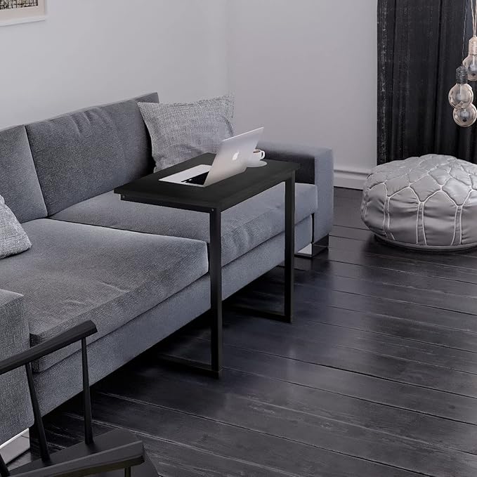 Sofa C Side End Table Wood Accent Couch Table Coffee Tray Snack Side Table - Image 2
