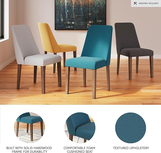 Signature Design by Ashley Lyncott Contemporary Dining Room Upholstered Side - Image 4