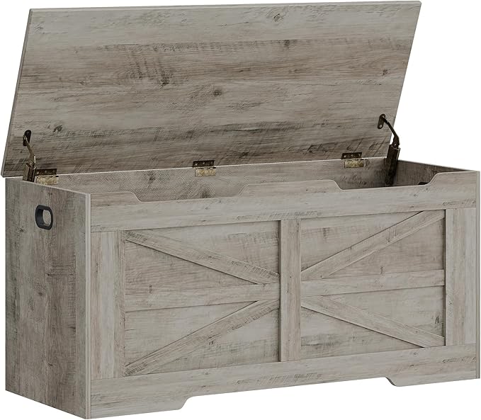 39.4" Storage Chest, Extra Large Storage Trunk - Image 9