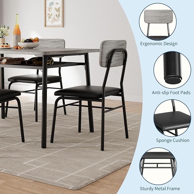 GarveeHome Dining Table for 2 - Image 7
