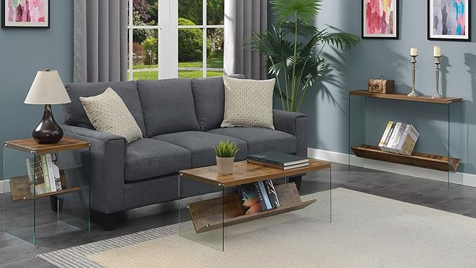Convenience Concepts SoHo Glass Coffee Table 40" - Image 6