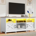 DWVO TV Stand for up to 65 Inch TV, Entertainment Center by DWVO