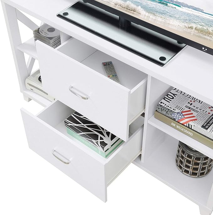 Convenience Concepts Oxford Deluxe 2 Drawer TV Stand - Image 6