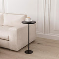 Round Pedestal Table Upgraded Side Black Drink by HanStrong