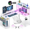Small L Shaped Desk Gaming Desk by Besiost