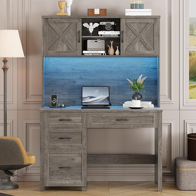 Farmhouse 67" H Executive Desk - Image 7