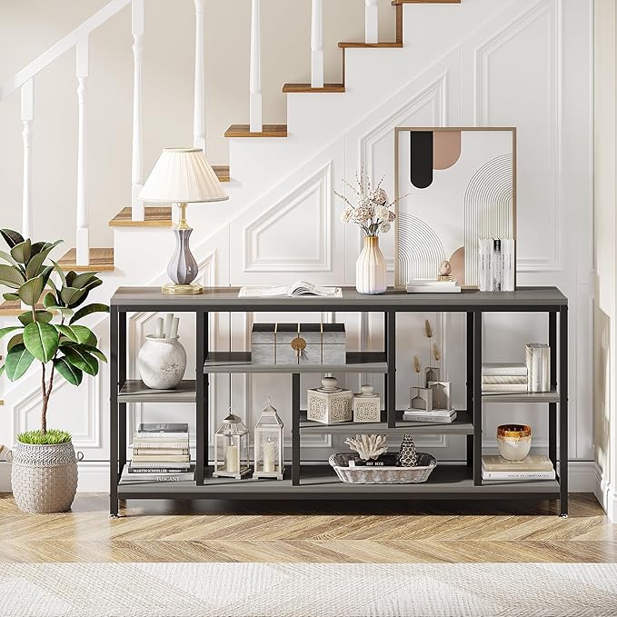 Tribesigns Console Sofa Table, 70.9 inch Extra Long Console Table Behind Couch - Image 5