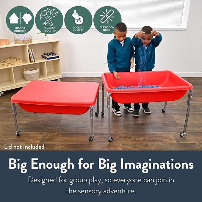 Children's Factory Medium Sensory Table – 24″ Height Table, Water Table - Image 3