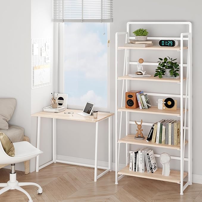 BHG No Assembly Folding Bookshelf - Image 4