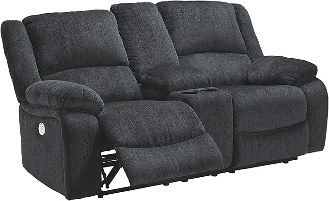 Signature Design by Ashley Draycoll Power Double Reclining Loveseat - Image 6
