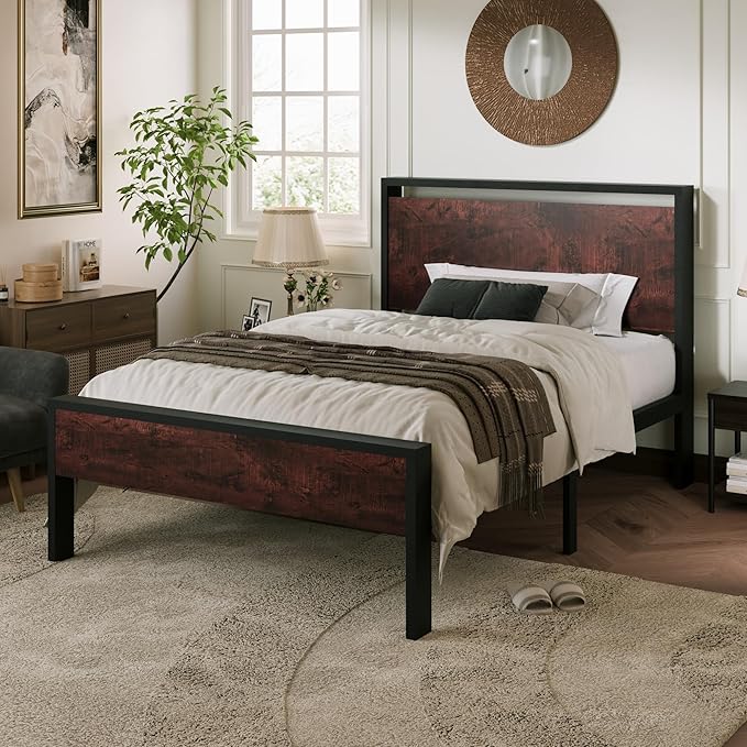 Allewie Twin Size Platform Bed Frame - Image 3