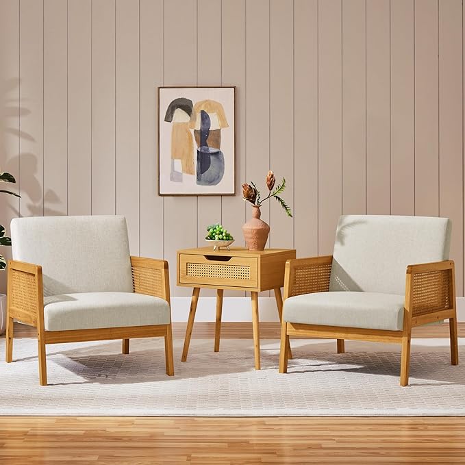 Yaheetech Accent Chair, Modern Armchair - Image 2