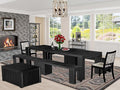 X02X2-2C6-30 4-pc Dining Room Table Set a Rectangular Kitchen Table and a by LuxebyEastWestFurniture