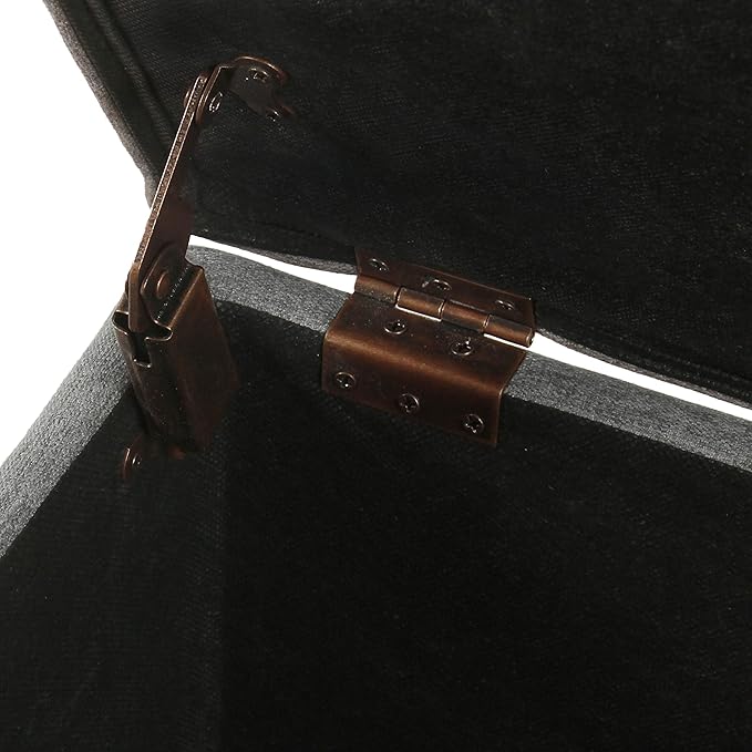 Home Decor | Dinah Collection Modern Storage Ottoman | Ottoman - Image 8