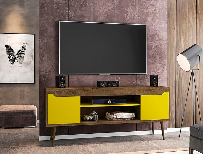 Manhattan Comfort Bradley Mid Century Modern TV Stand - Image 2