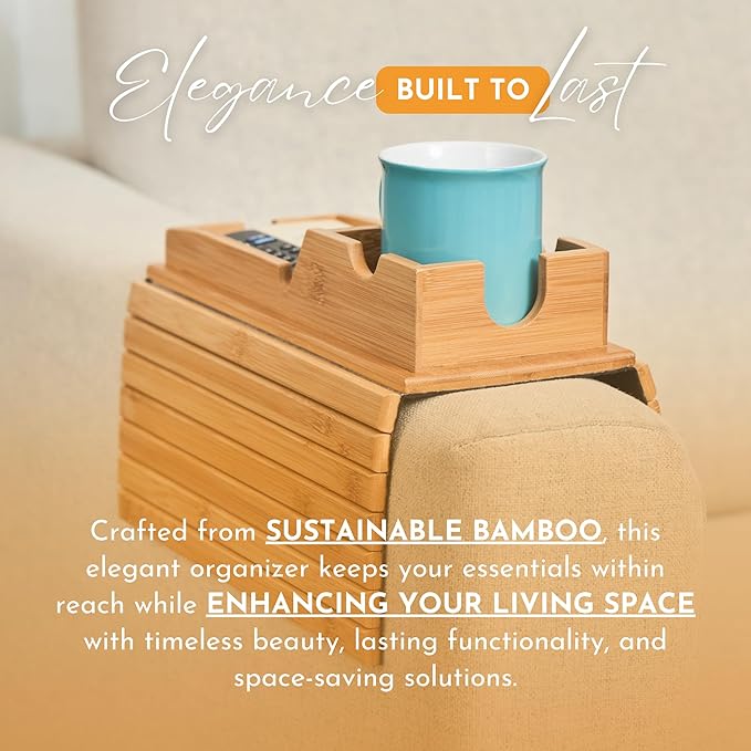Couch Cup Holder Tray - Image 9