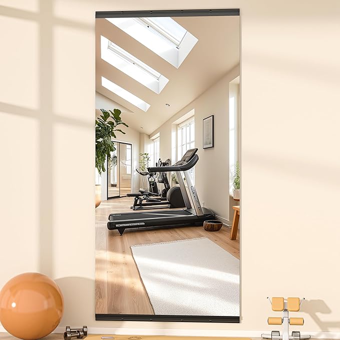 Hasipu 71''x36'' Home Gym Mirror Large Full Length Wall Mounted Full Body Mirror - Image 2
