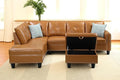 98 Inch L Shaped Sectional Sofa by Unknown