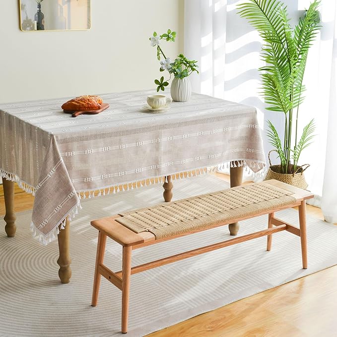 OOKSEN Entryway Bench, Solid Wood Dining Bench, 31.5" Wooden End of Bed Benches by OOKSEN