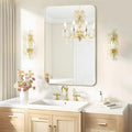 24x36 Rounded Rectangle Bathroom Mirrors by PUZONJIG