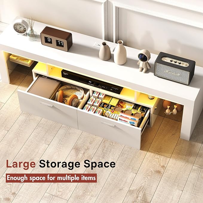 Redkey Modern TV Stand with Mount - Image 4