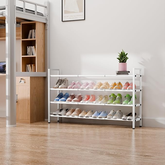 Bumusty 4-Tier Long Expandable Shoe Rack - Image 7