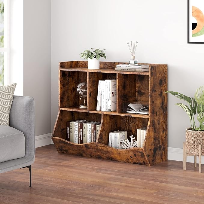 IDEALHOUSE Toy Bookshelf and Bookcase, - Image 5