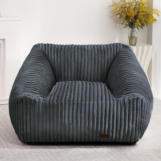 HABUTWAY Bean Bag Chair, Giant Bean Bag Chairs by HABUTWAYMakeYourLifeComfortable