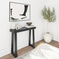 Plank+Beam Solid Wood Console Table, 36 Inch, Sofa Table, Narrow Entryway Table by PlankBeam