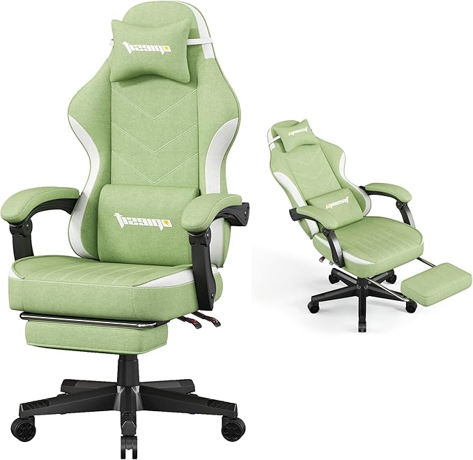 Gaming Chair, Fabric Computer Chair by Opiesit