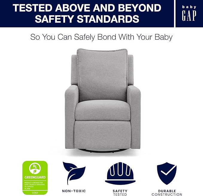 Delta Children babyGap Harlowe Power Recliner - Image 7